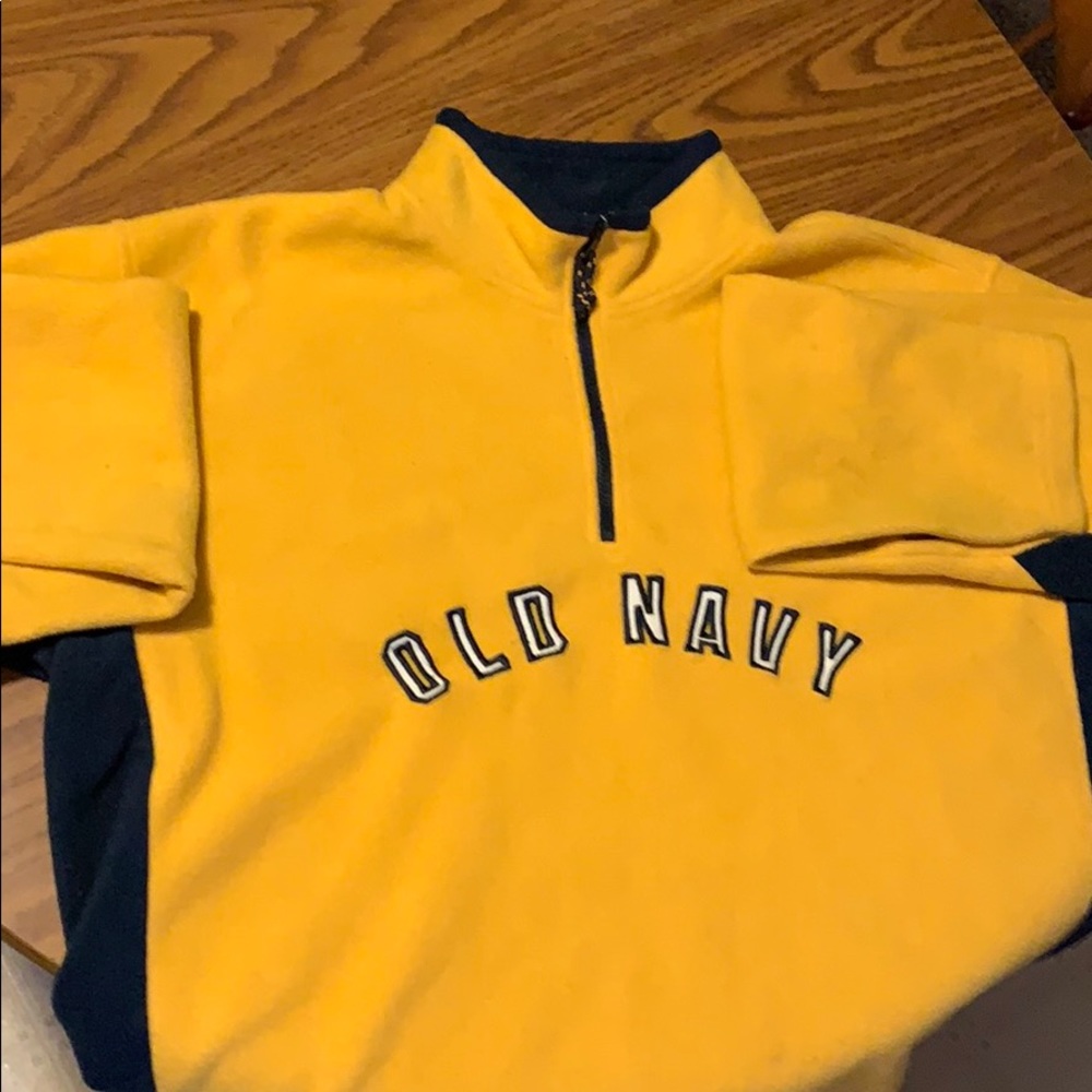 Vintage Old Navy XL 3/4 Zip Sweater